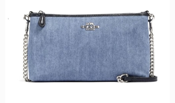 Coach Denim Crossbody Bag - Picture 1 of 9